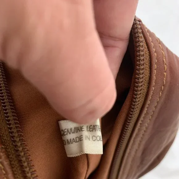 Genuine Leather Made In Colombia Backpack. - Picture 8 of 16